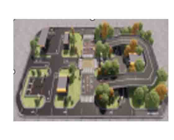 智能網(wǎng)聯(lián)仿真沙盤（室內(nèi)實驗）