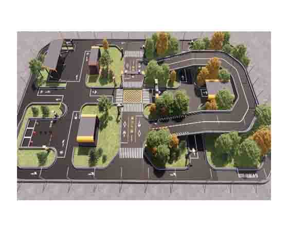 智能網(wǎng)聯(lián)車路協(xié)同仿真教學(xué)實訓(xùn)沙盤