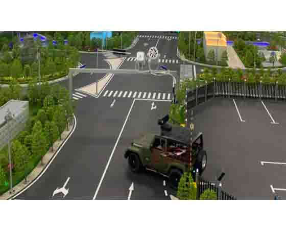 天津無(wú)人駕駛實(shí)訓(xùn)沙盤(pán)模擬